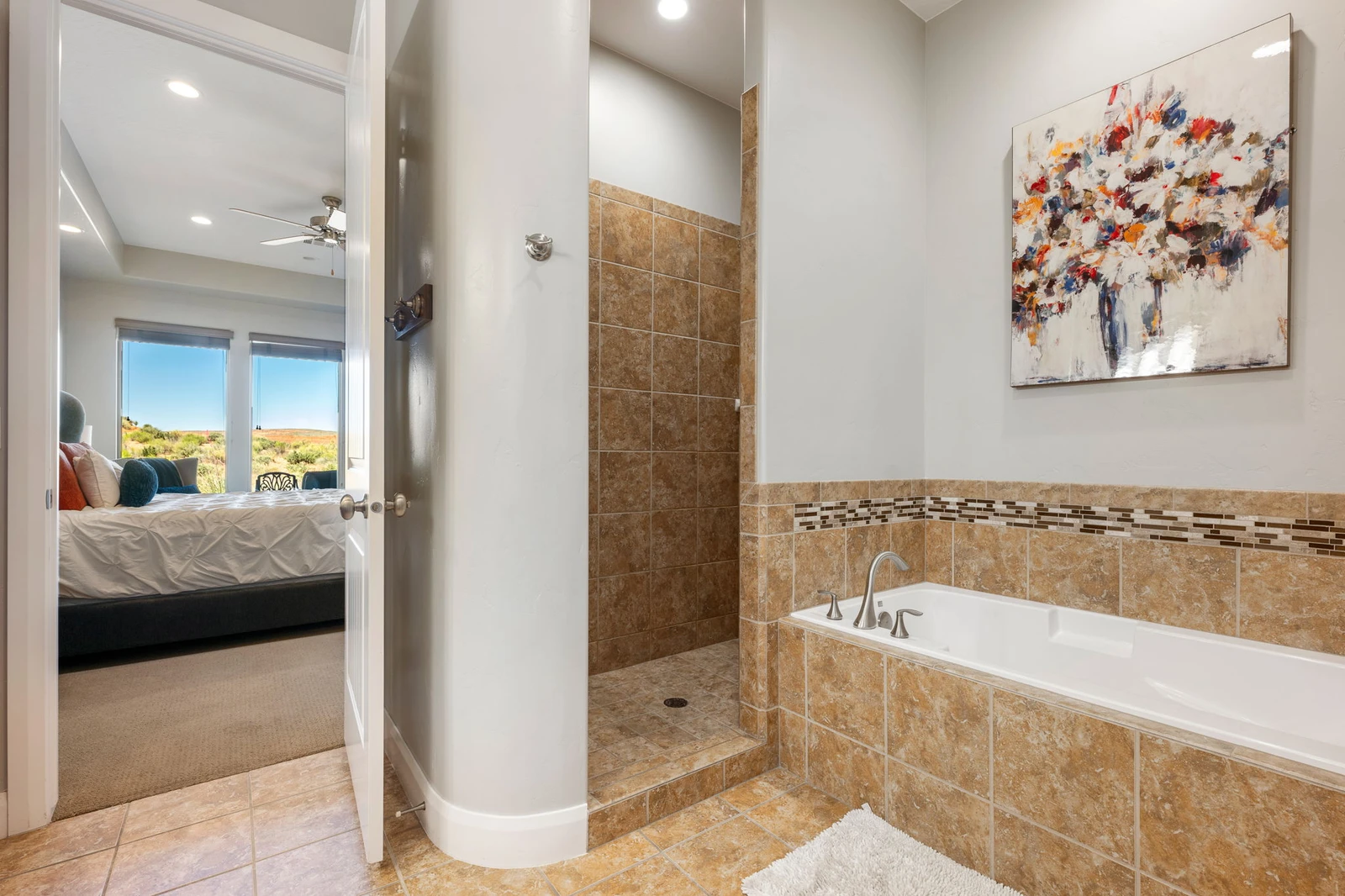 King Bedroom with Attached Bath