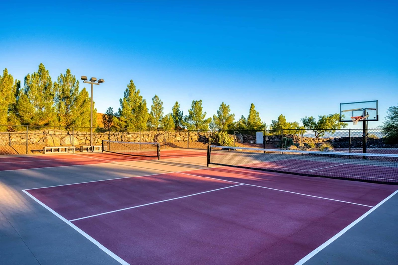 Pickleball + Basketball Courts