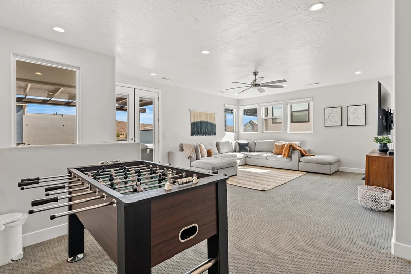 Living Space and Game Area