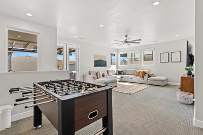 Living Space and Game Area