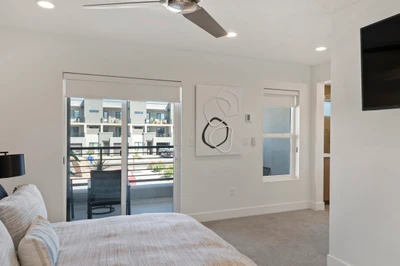 King Bedroom and Balcony