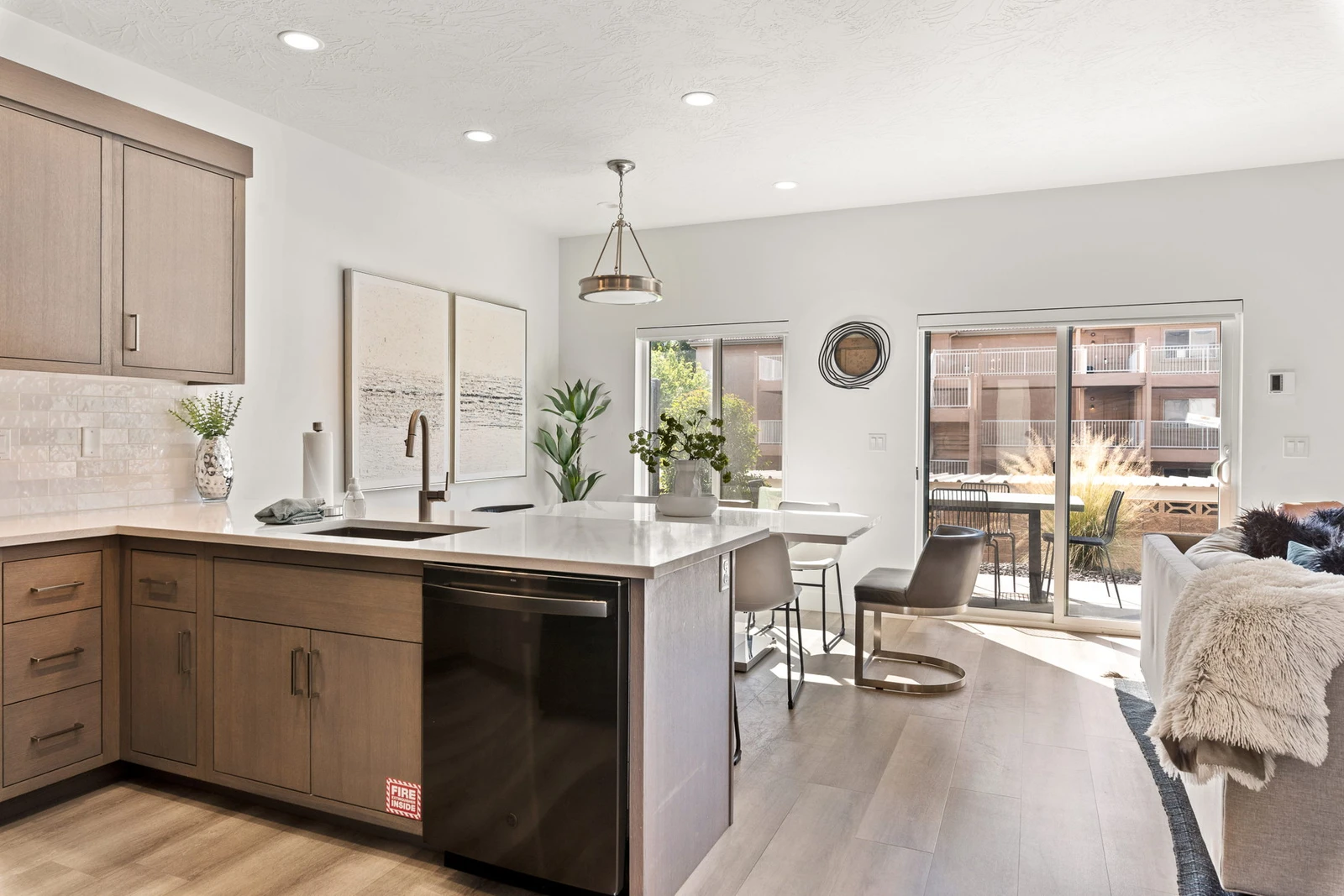 Kitchen and Dining Area