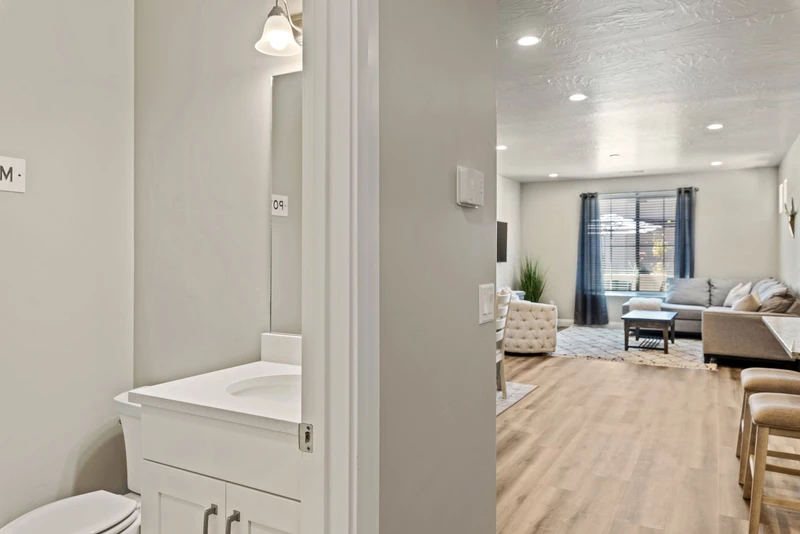 Half Bathroom Main Level