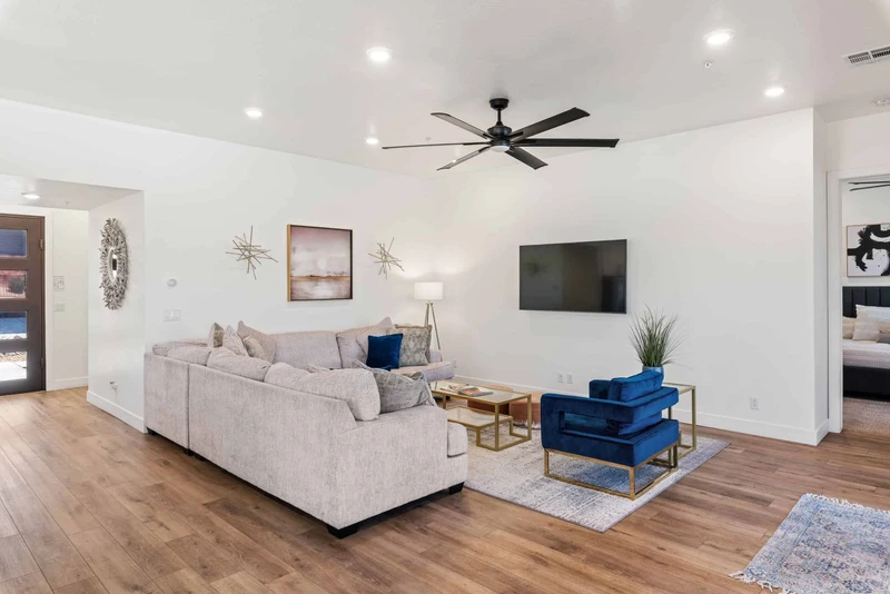Living Room with TV