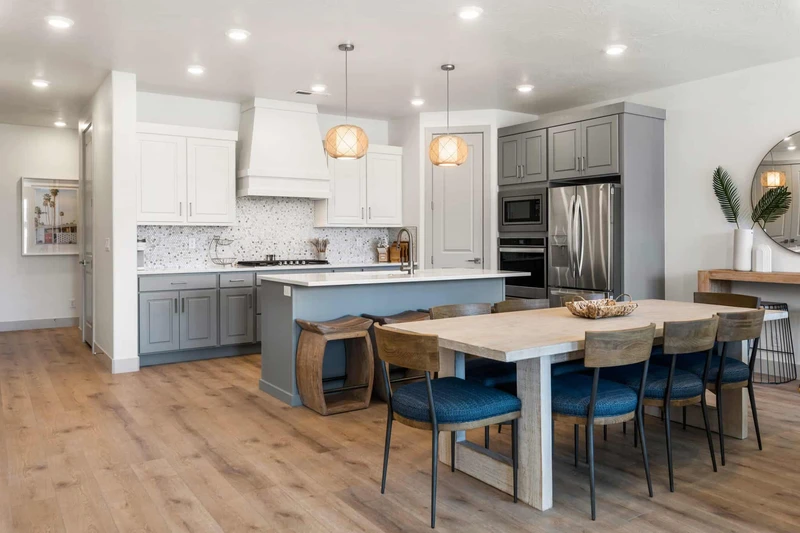 Fully Equipped Kitchen and Dining Area