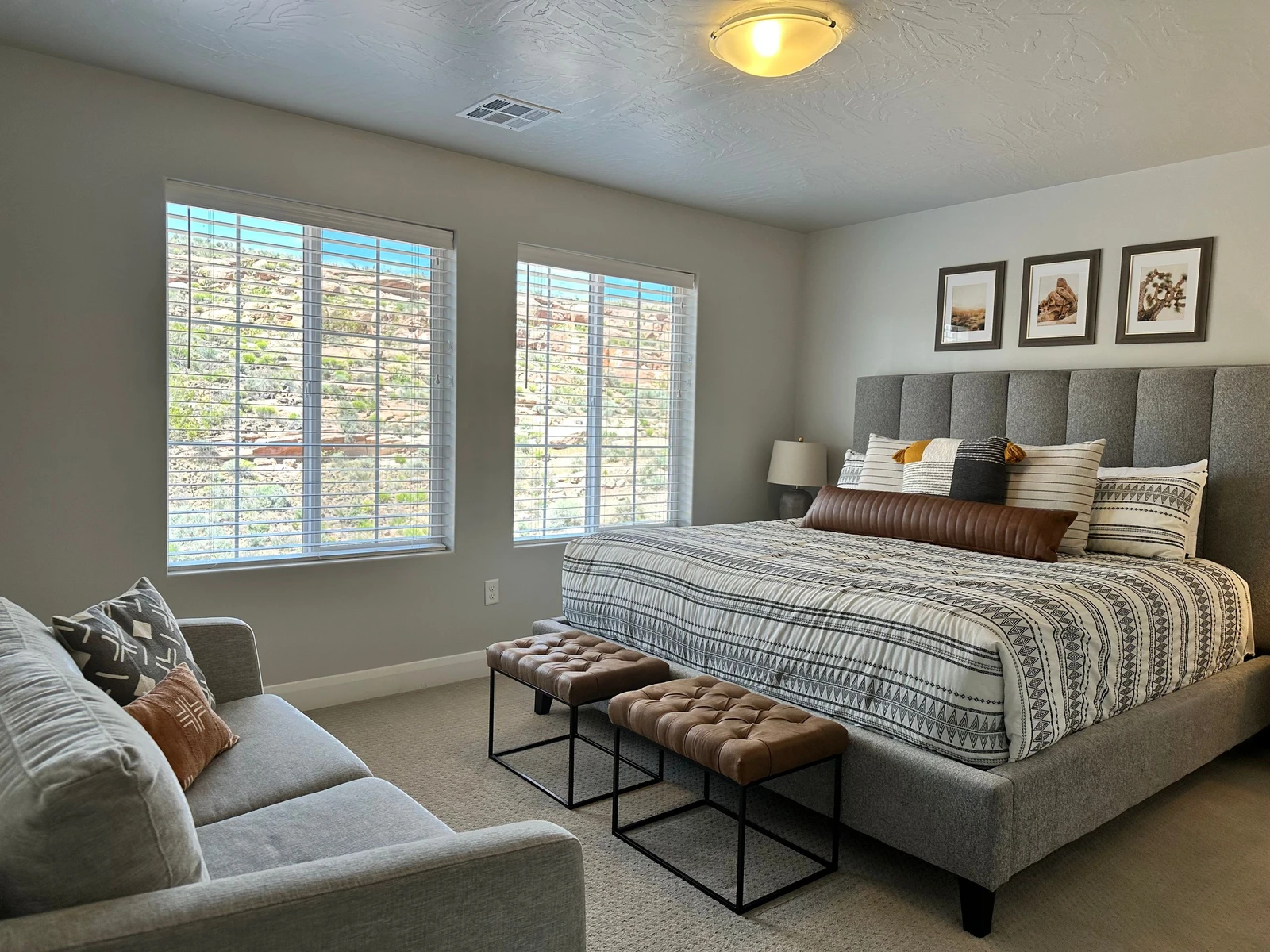 King Bedroom with Sofa Sleeper