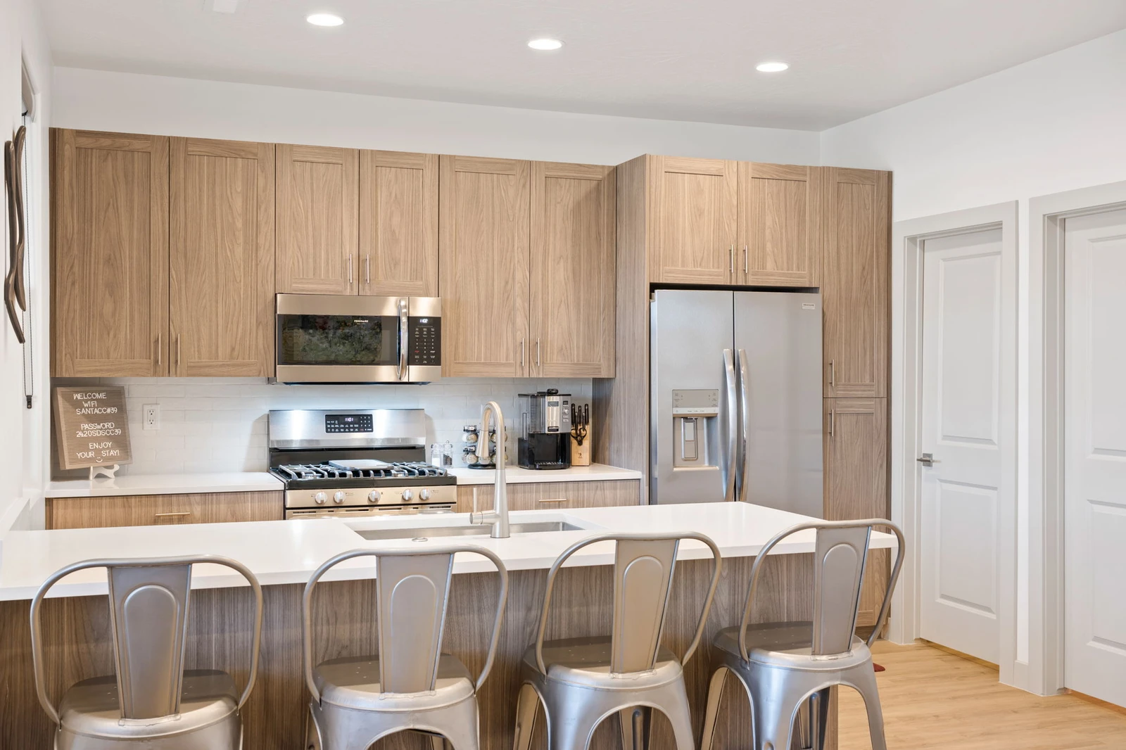 Fully Equipped Kitchen Area