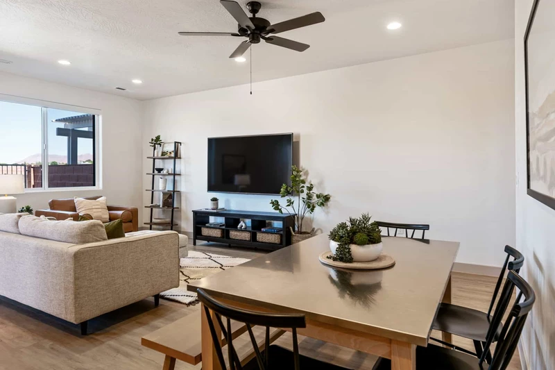 Dining and Living Area