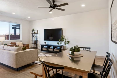 Dining and Living Area