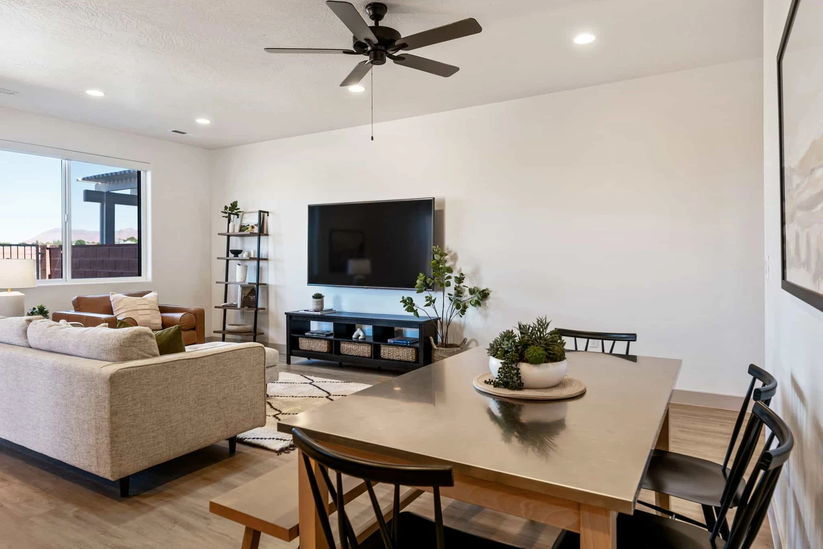 Dining and Living Area