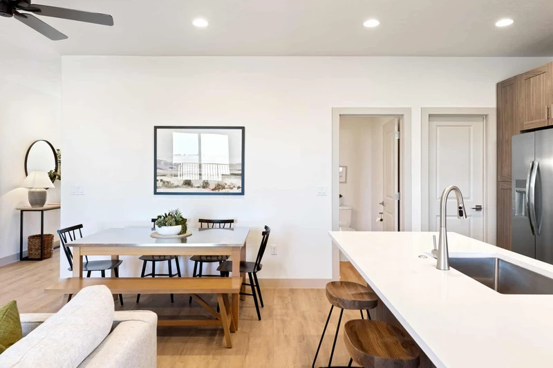 Dining and Kitchen Area