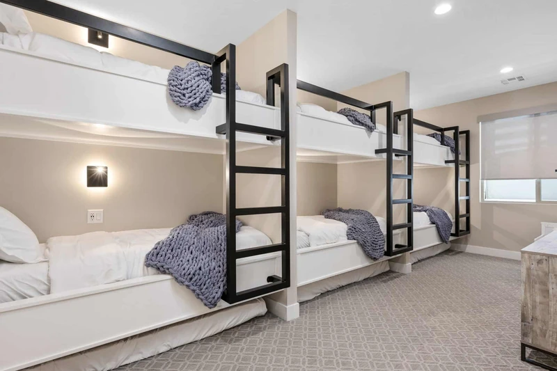 3T/T w/3T Trundles,Toddler Bed (M) Bunk Room
