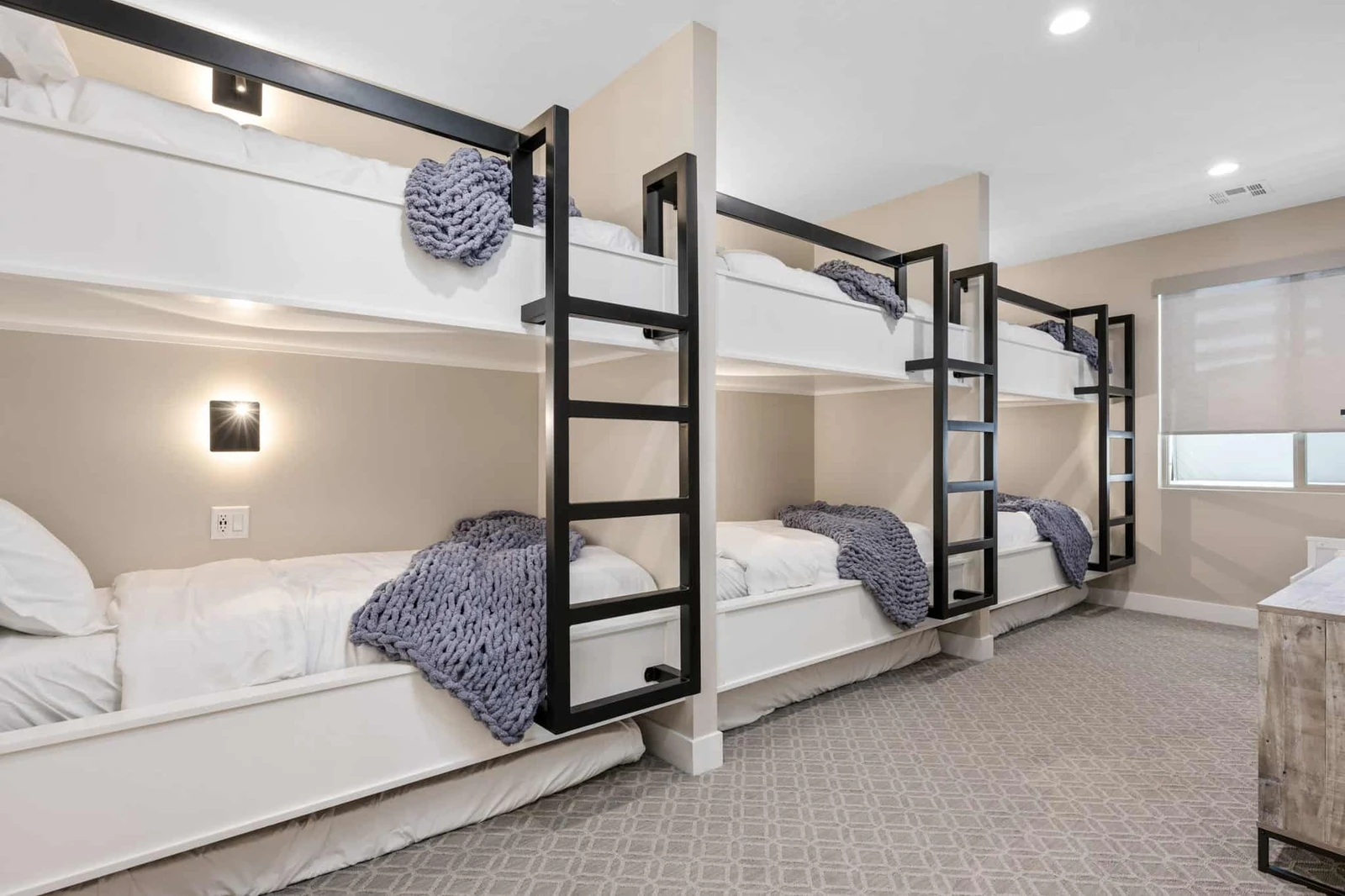 3T/T w/3T Trundles,Toddler Bed (M) Bunk Room