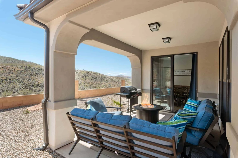 Outdoor Lounge Area