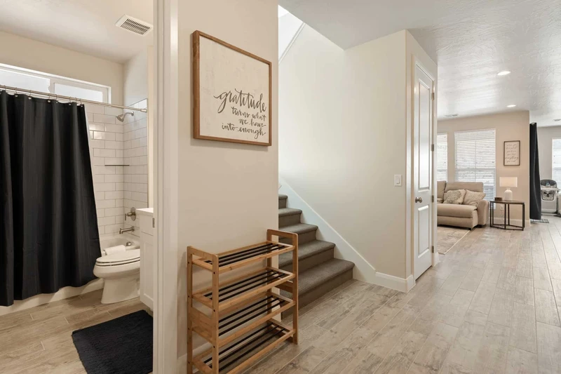 Downstairs Hallway View