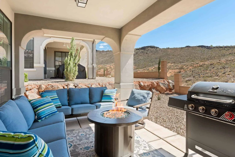 Outdoor Lounge Area
