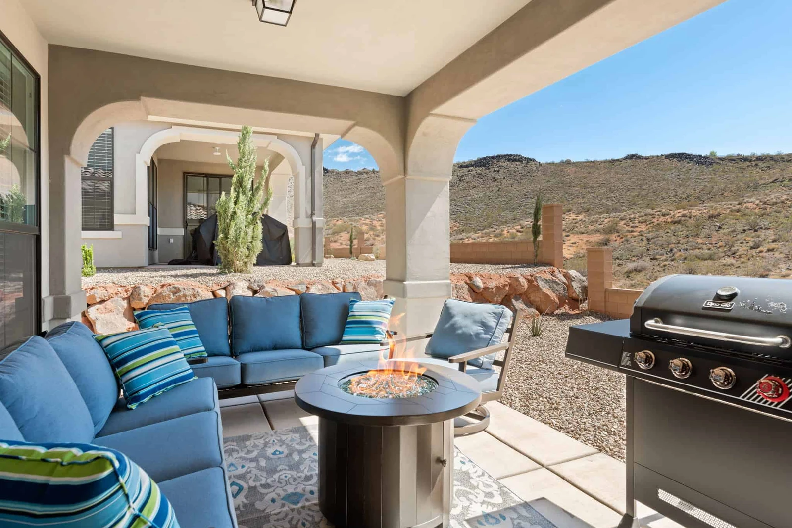 Outdoor Lounge Area