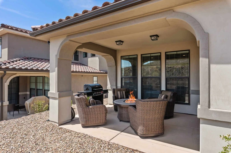 Outdoor Lounge Area