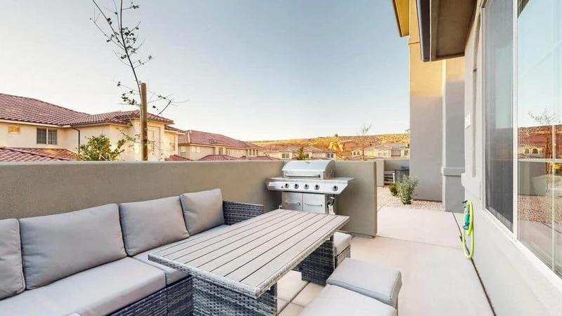 Patio Lounge Area