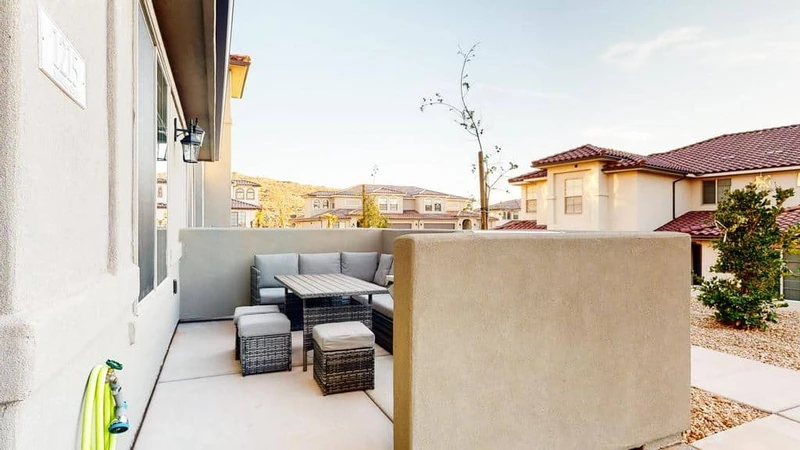 Patio Lounge Area