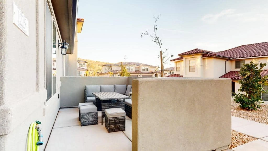Patio Lounge Area
