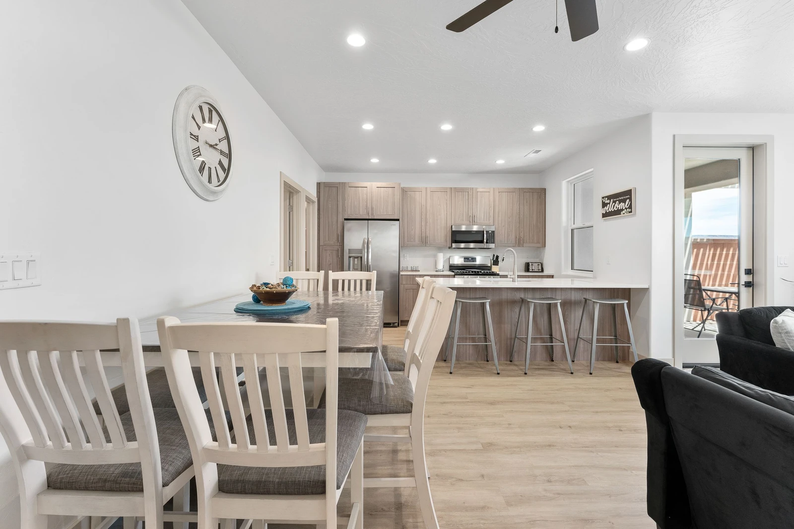 Dining and Kitchen Area