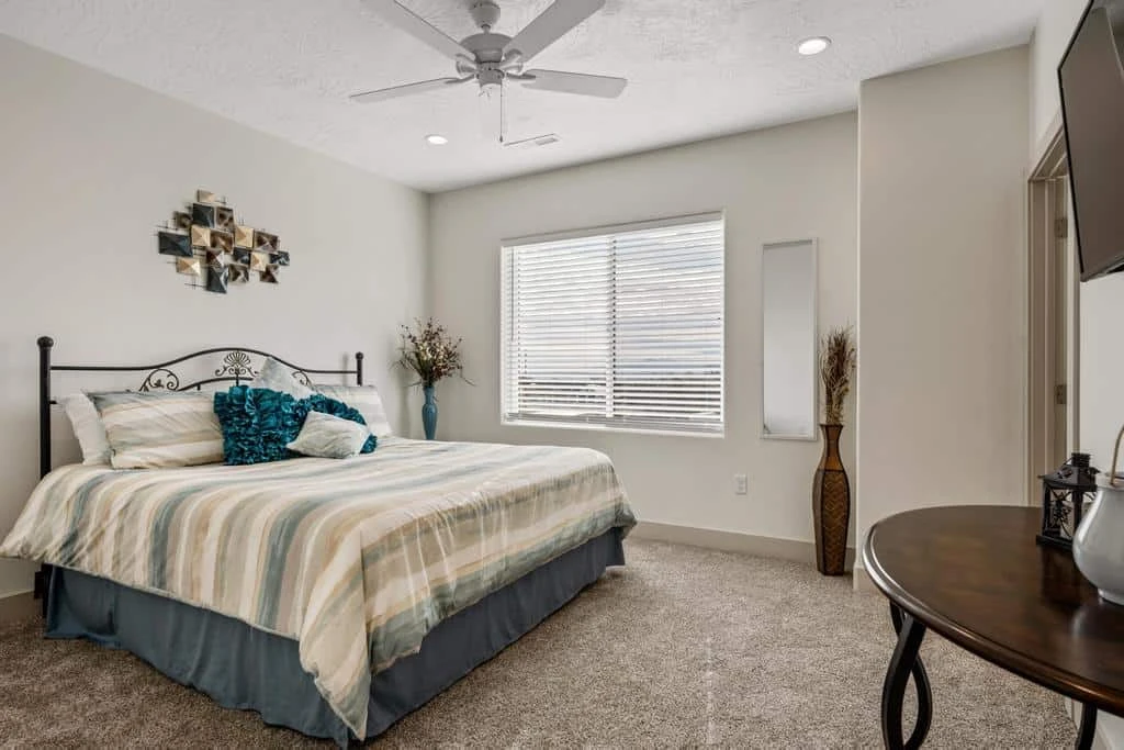 King Bedroom with Attached Bath