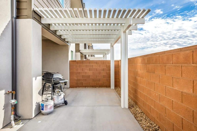 Back Patio Pergola