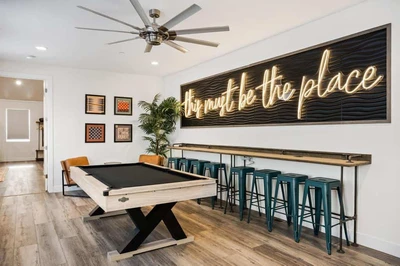 Loft Area / Pool Table