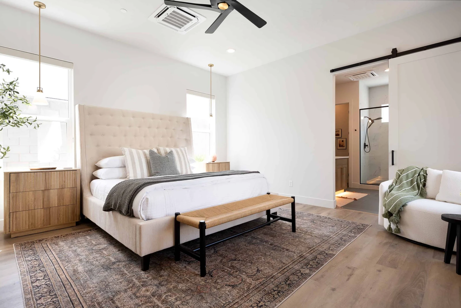 King Bedroom with Attached Bathroom