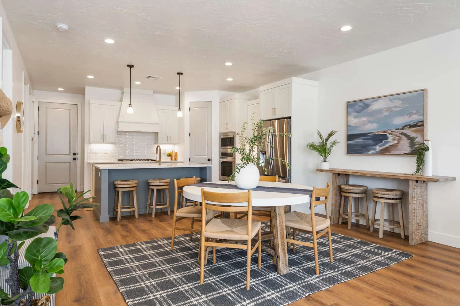 One of Two Dining Areas