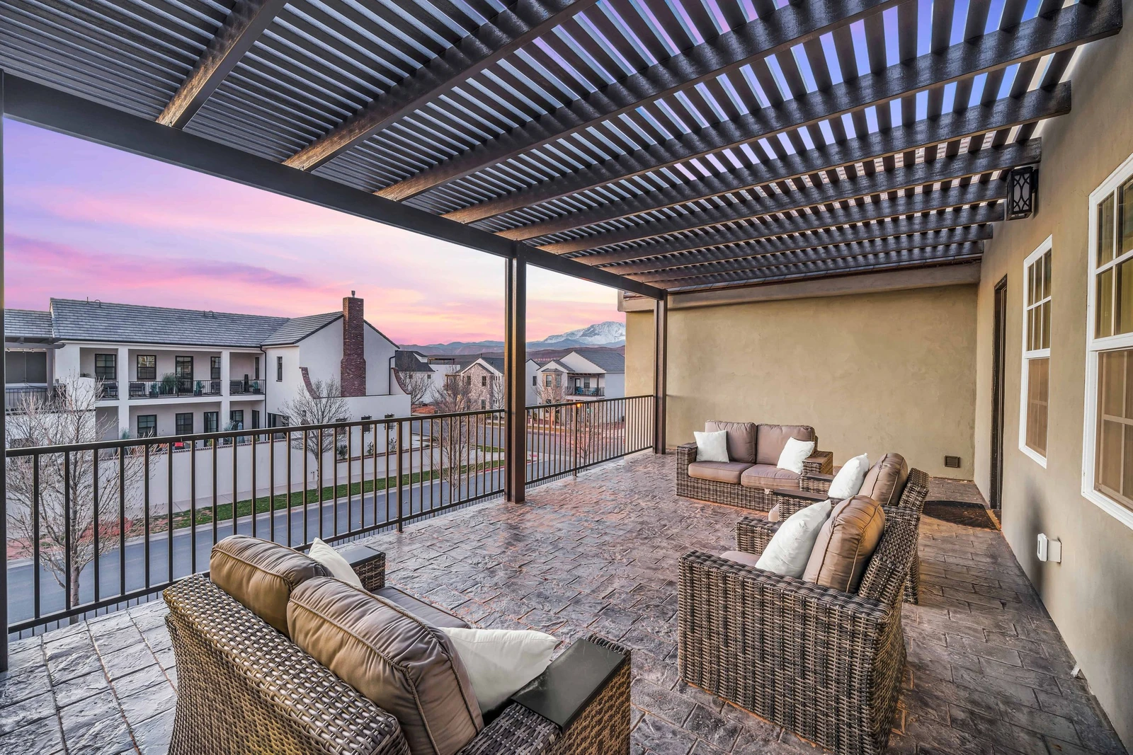 Large Private Balcony