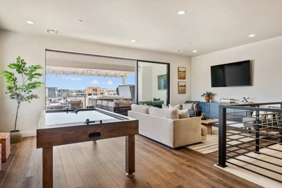 Loft Area + Private Hot Tub