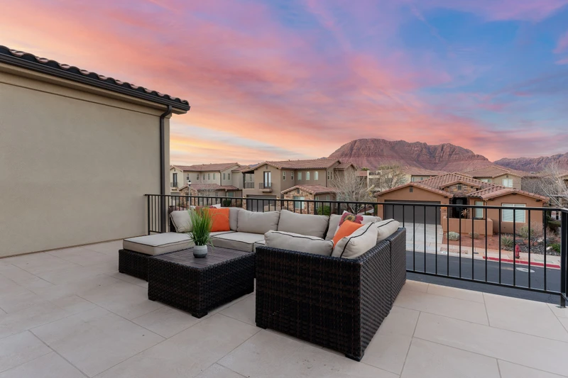 Upper Patio Seating Area