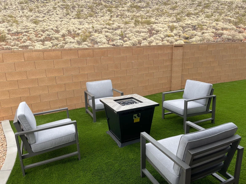 Fire Pit and Outdoor Seating