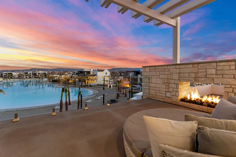 The Beach Front Top Deck View