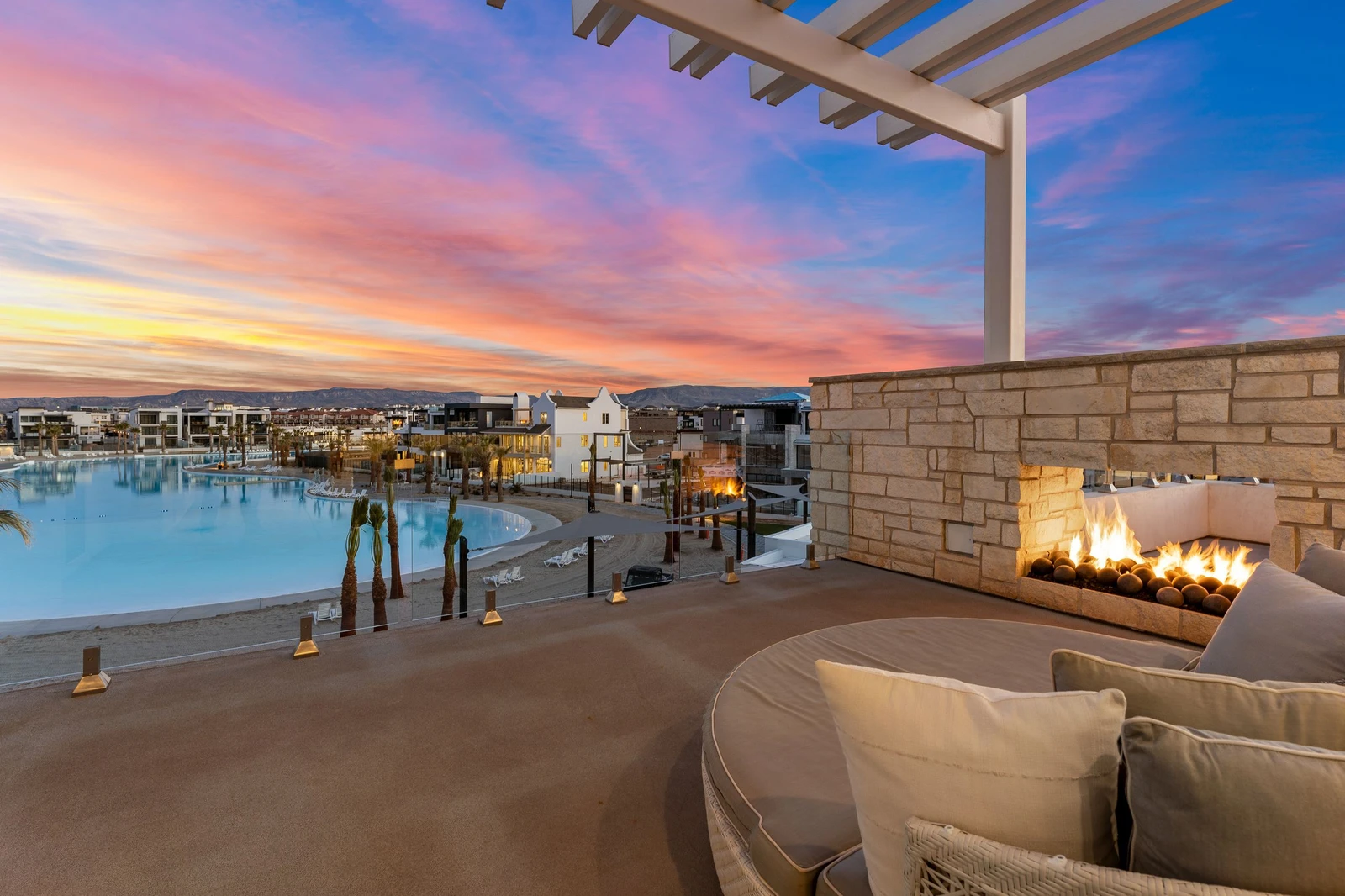 The Beach Front Top Deck View