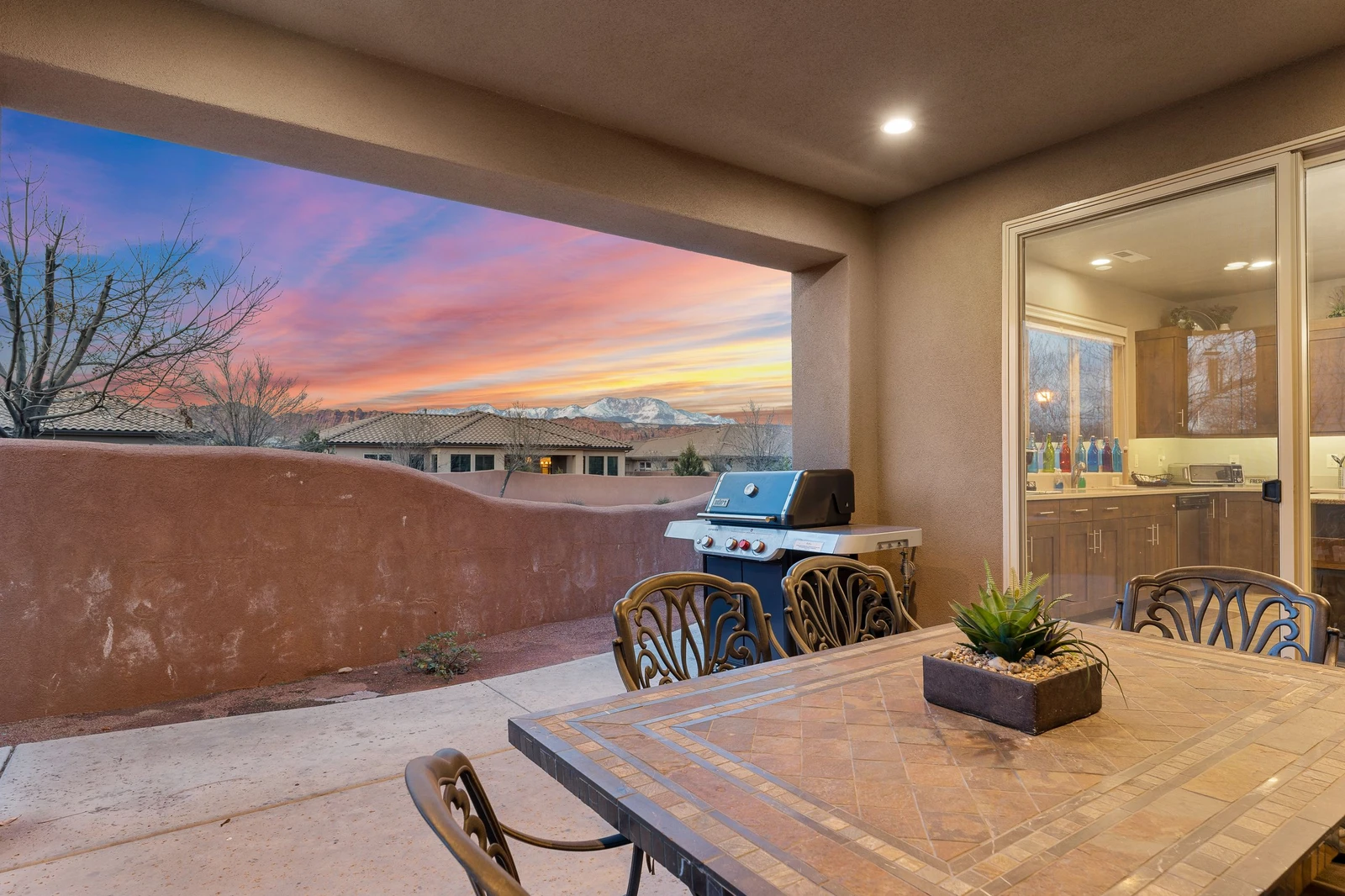 Evening Patio