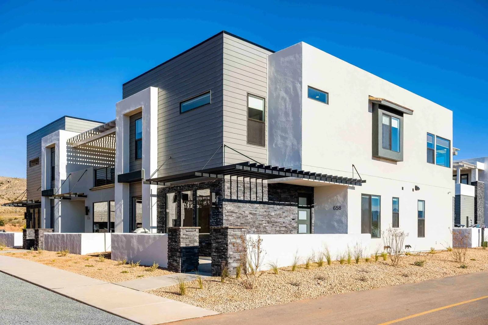 Exterior Front of Unit