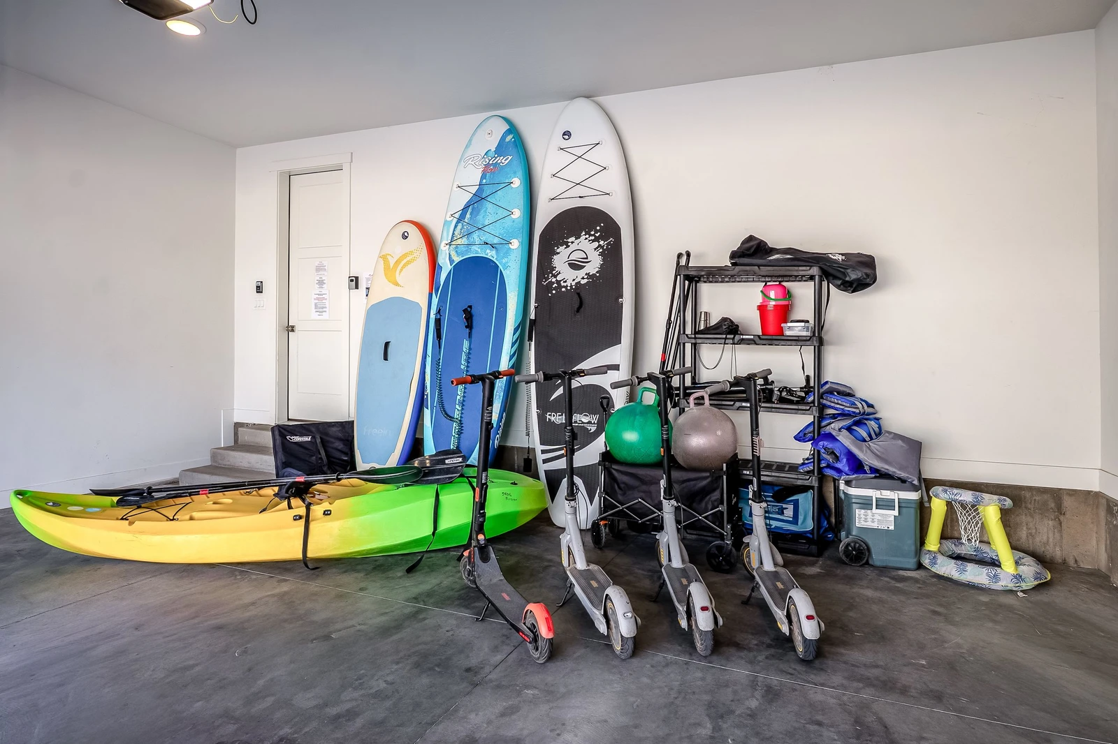 Scooters, Kayak, Paddleboards