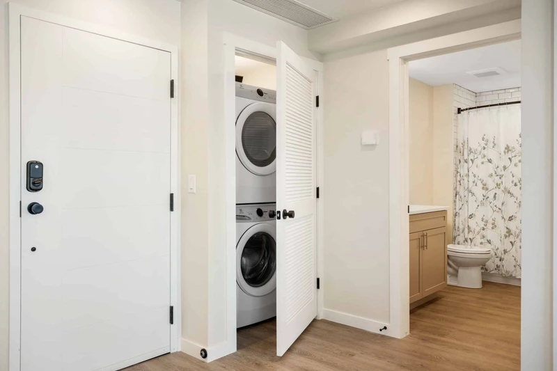 Stacked Washer and Dryer