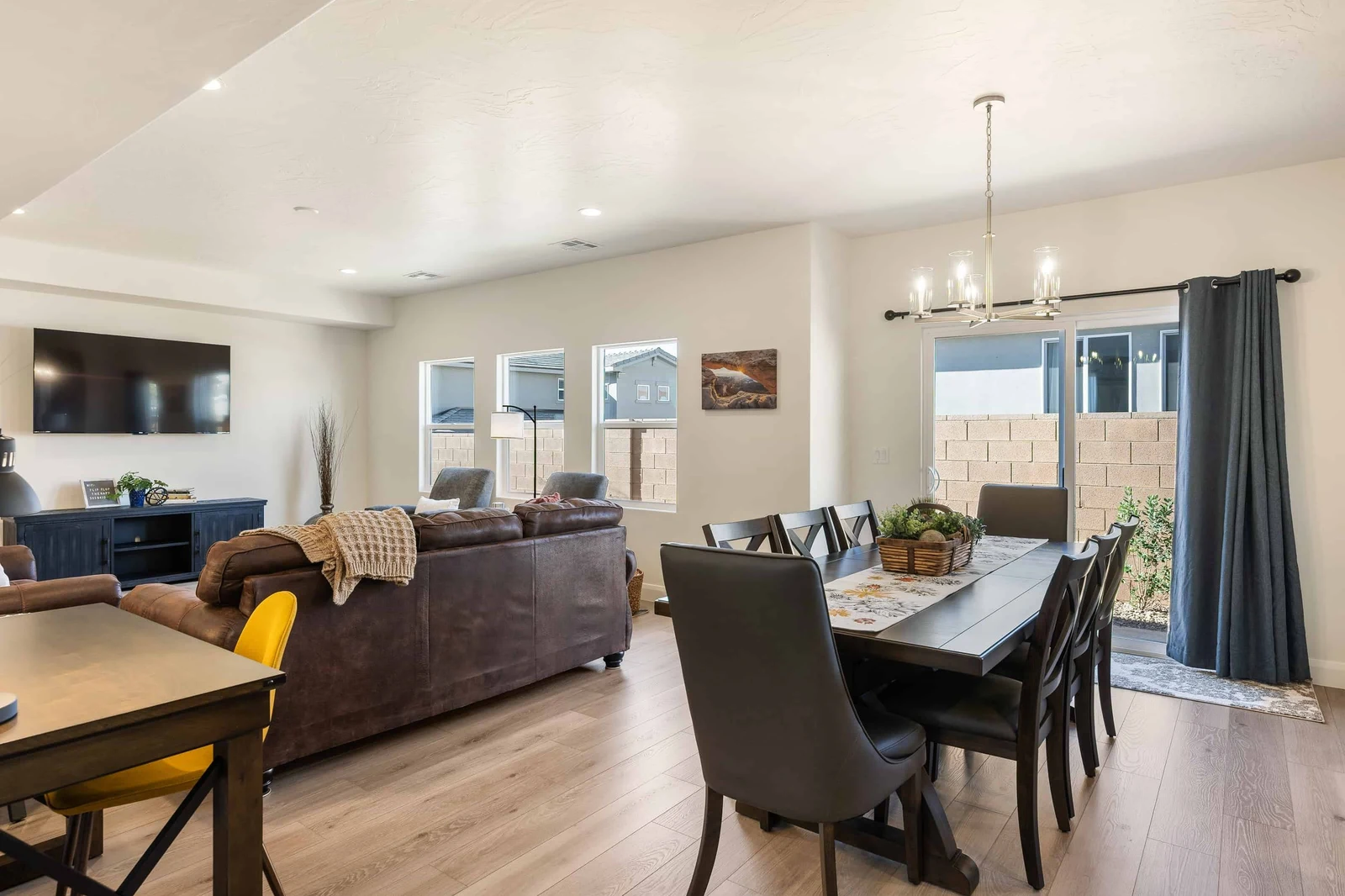 Dining and Living Rooms
