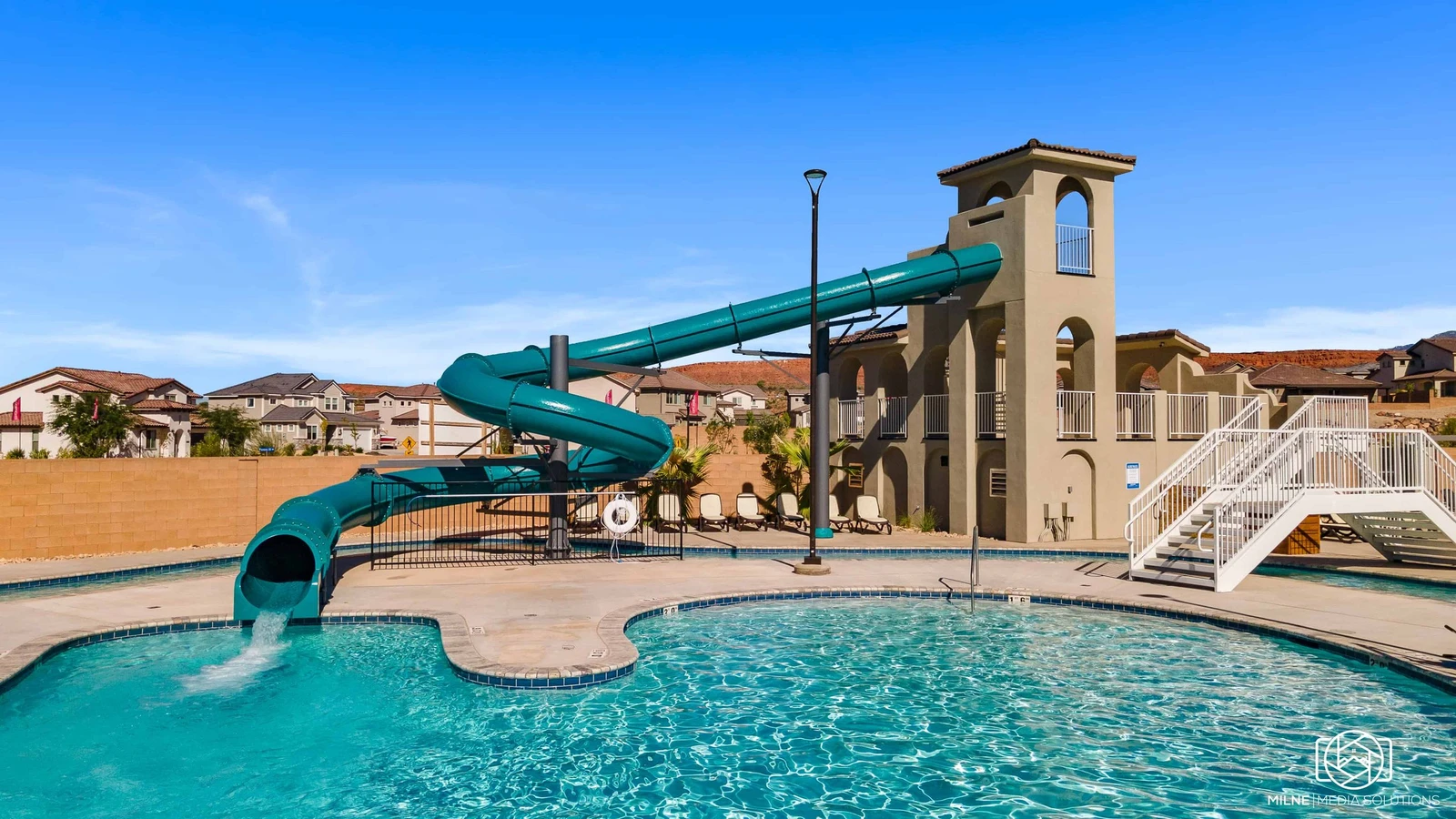 Lazy River + Water Slide