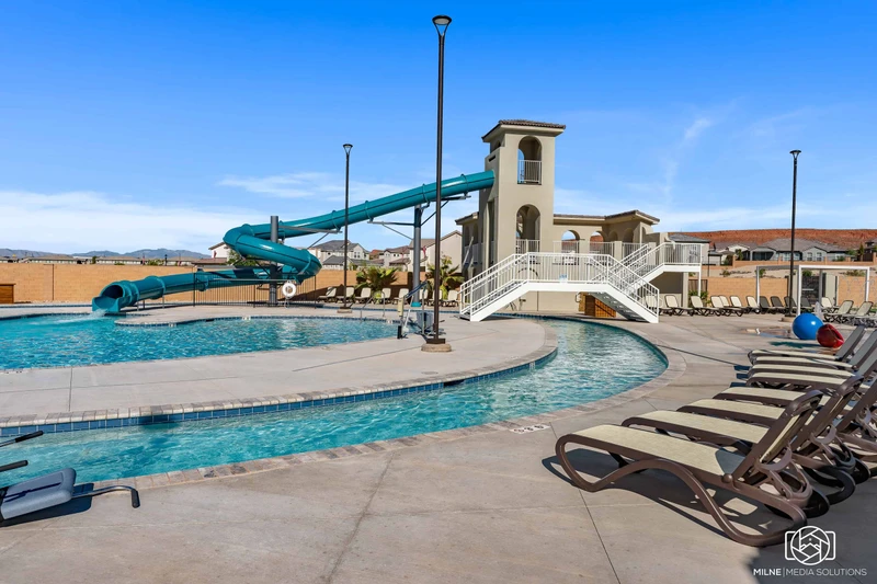 Lazy River + Water Slide