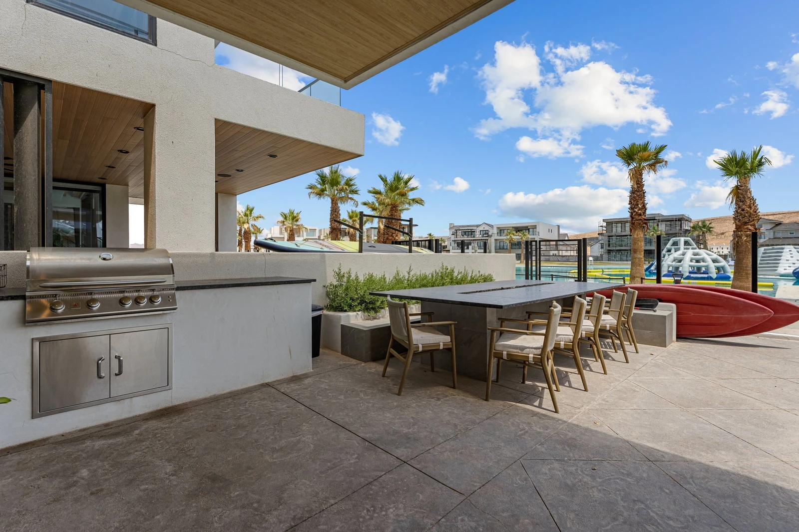 Fire Table + Outdoor Seating