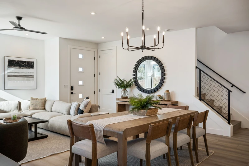 Dining and Living Area