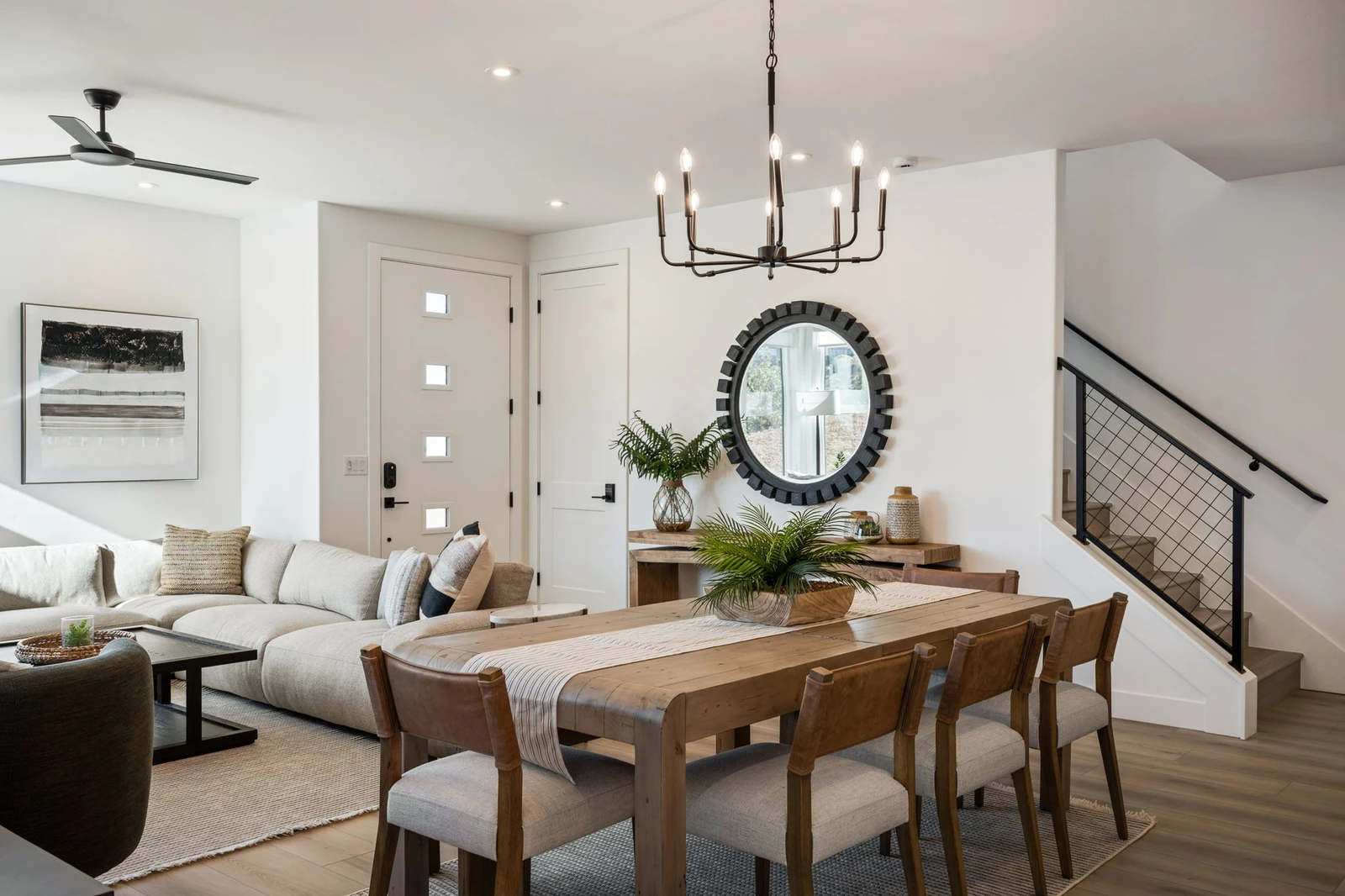 Dining and Living Area