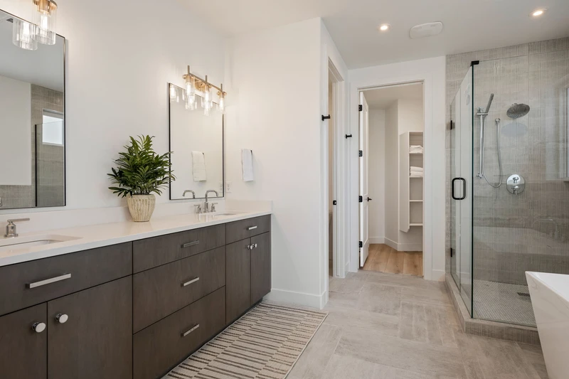 Master Bath and Closet