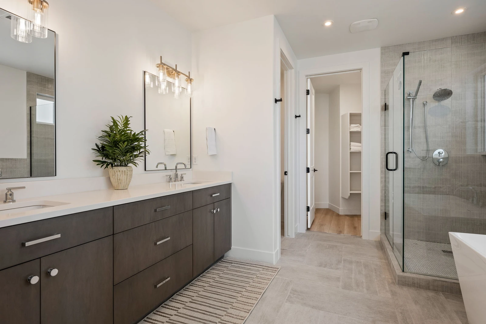 Master Bath and Closet