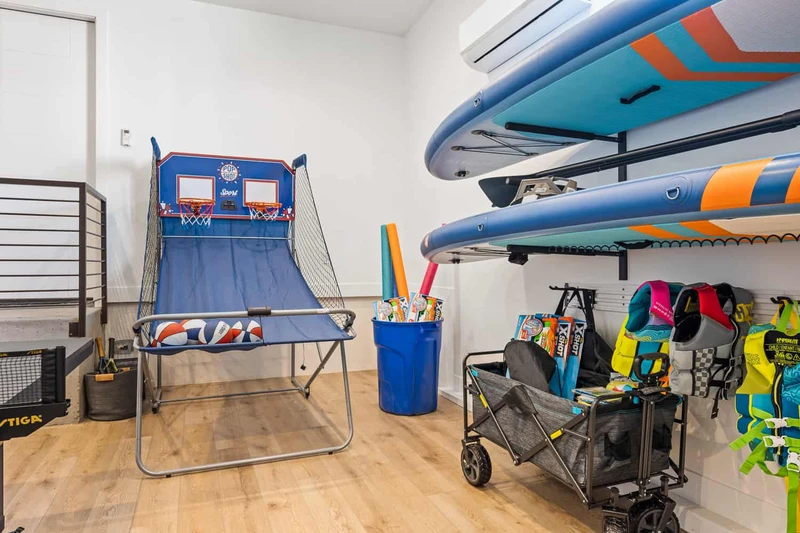 Basketball Shoot-Out, Paddleboards, Wagon, etc.